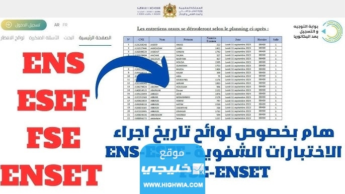 نتائج الانتقاء ispits 2023