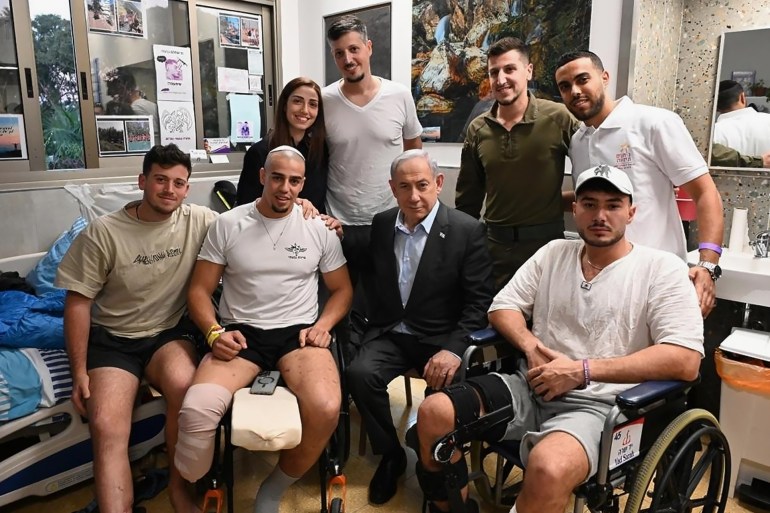 19 ديسمبر 2023، نتانياهو جنود رسرائيليون معاقون disabled soldiers israel من حساب نتانياهو على إكس