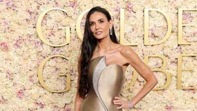 ميزة Demi Moore Dons Ethereal Beauty في 2025 Golden Globes