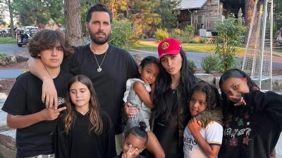 Mason Disick Rocks Tonger Hair in Rare Snap مع Aunt Kim Kardashian 078