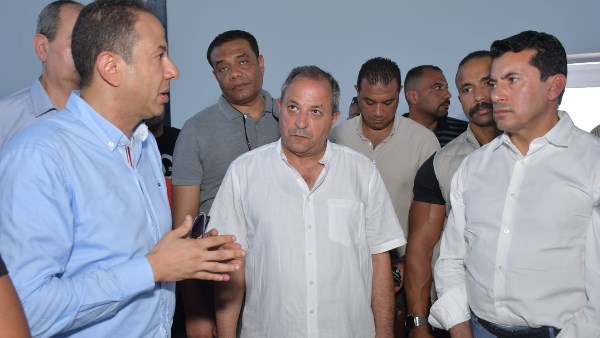 وزير الشباب و محافظ بورسعيد يؤكدان مواصلة دعم الدولة لتطوير البنية التحتية للأندية الرياضية